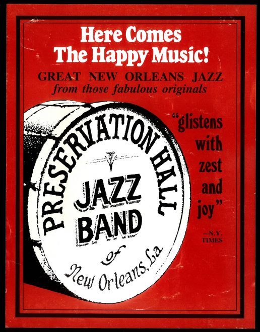 Αφίσα των  «Preservation Hall Jazz Band»