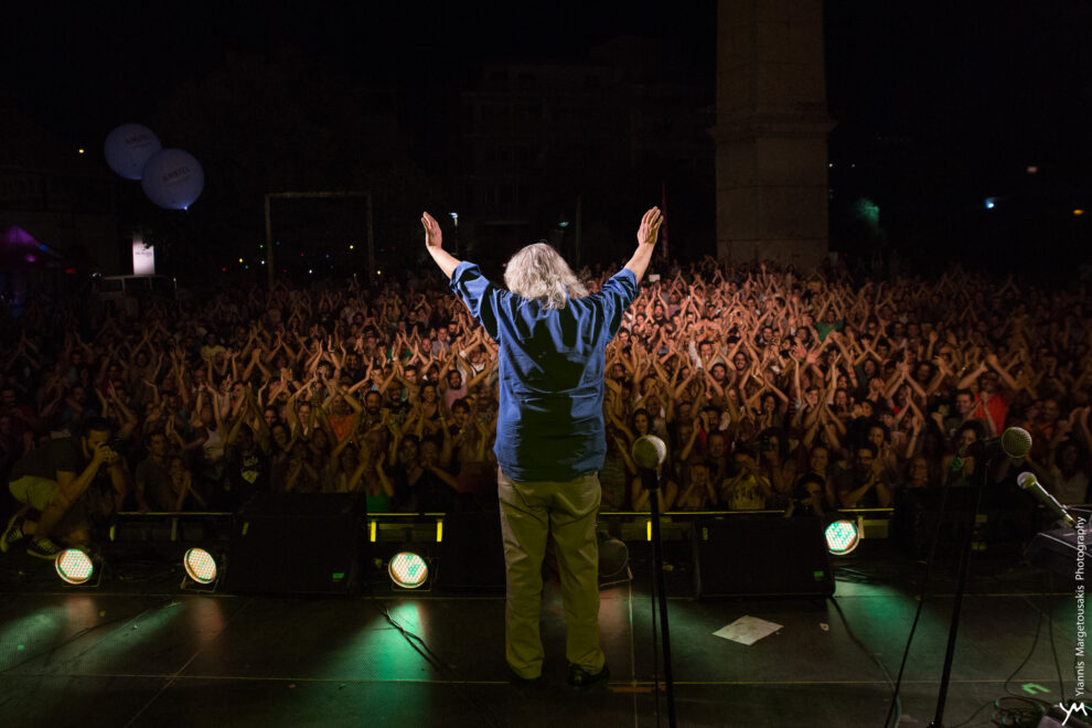 Ο Λουκιανός στο Ark Festival, 2012. Φωτογραφία Γιάννης Μαργετουσάκης